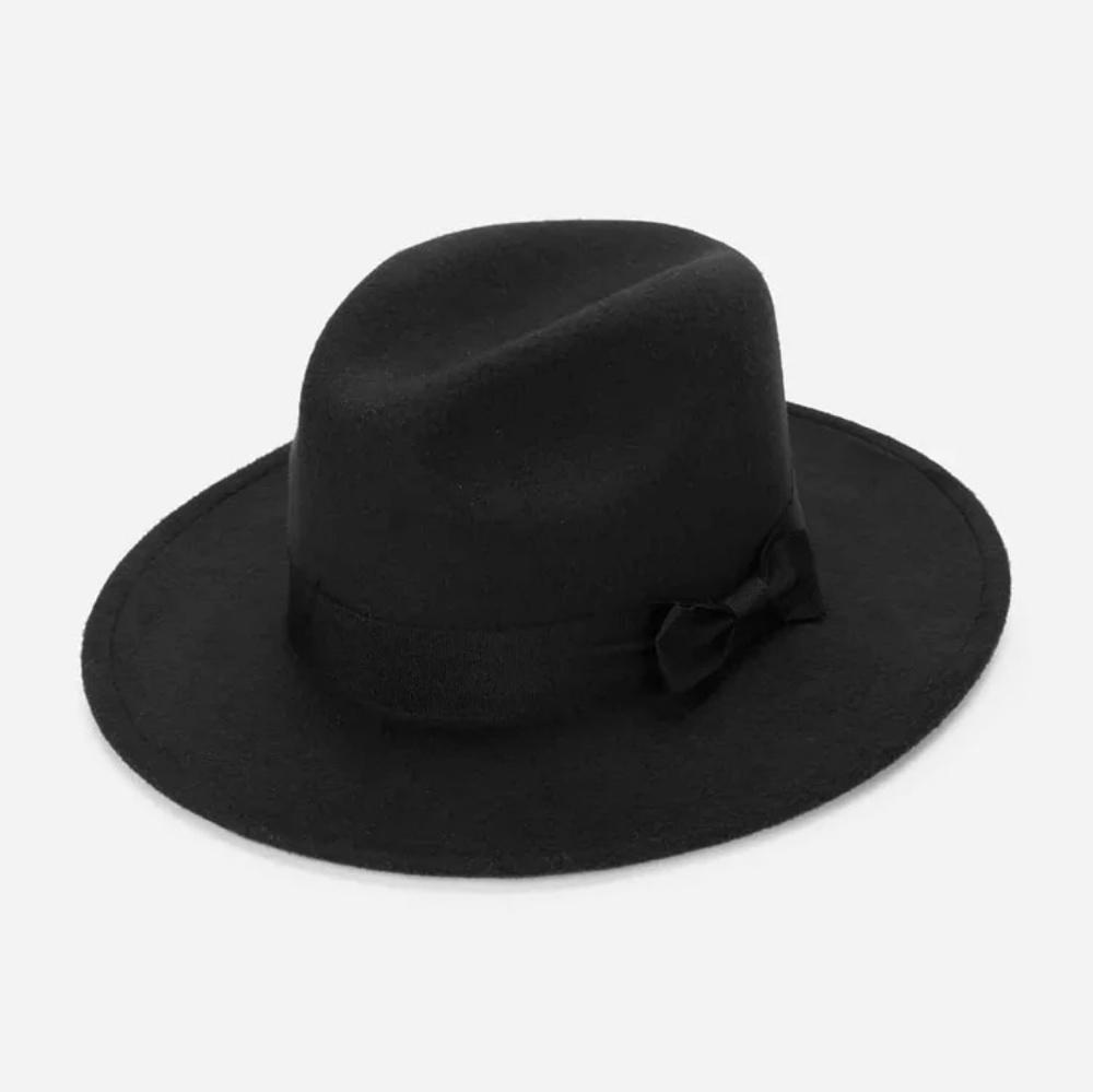 Black Fedora Hat